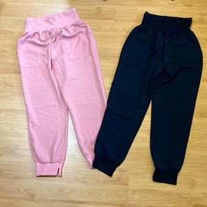 2 pairs of joggers